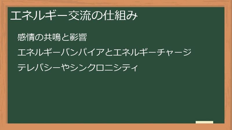 エネルギー交流の仕組み