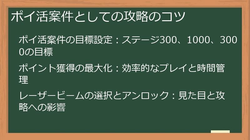 ポイ活案件としての攻略のコツ