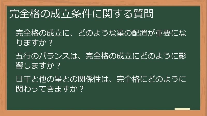 完全格の成立条件に関する質問