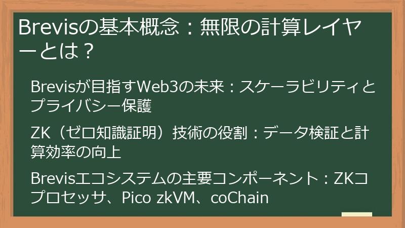 Brevisの基本概念：無限の計算レイヤーとは？