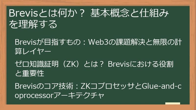 Brevisとは何か？ 基本概念と仕組みを理解する
