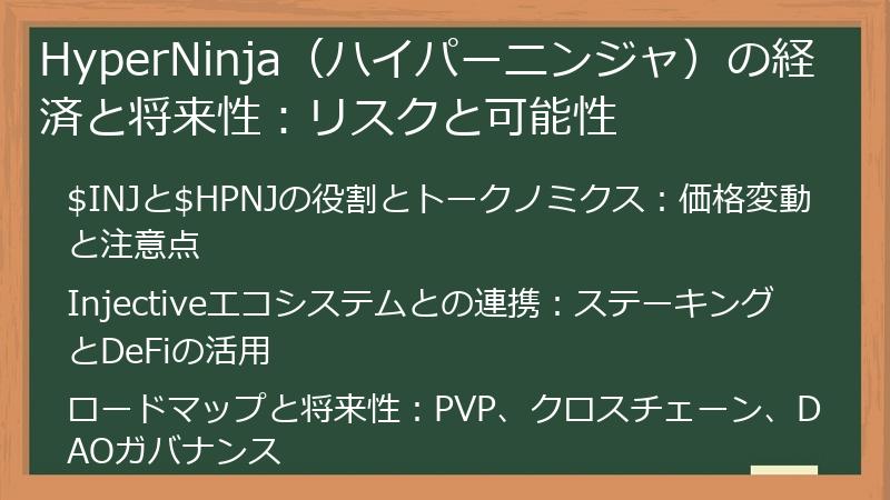 HyperNinja（ハイパーニンジャ）の経済と将来性：リスクと可能性