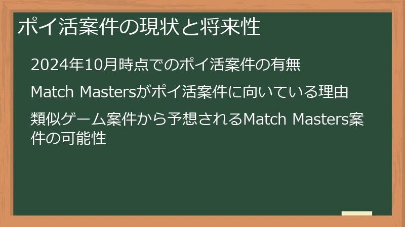 ポイ活案件の現状と将来性