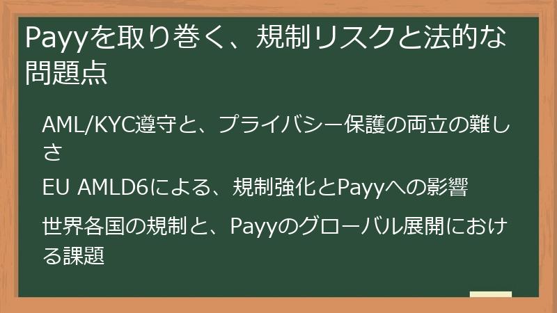 Payyを取り巻く、規制リスクと法的な問題点
