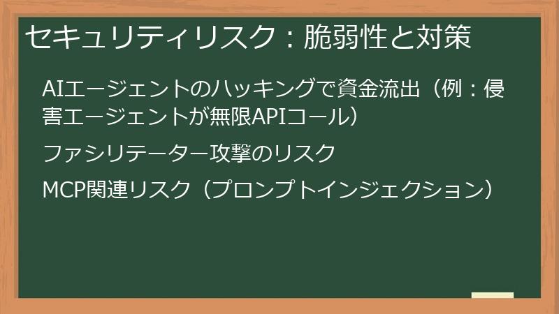 セキュリティリスク：脆弱性と対策