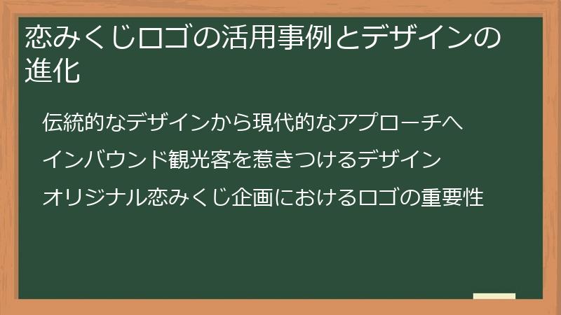 恋みくじロゴの活用事例とデザインの進化