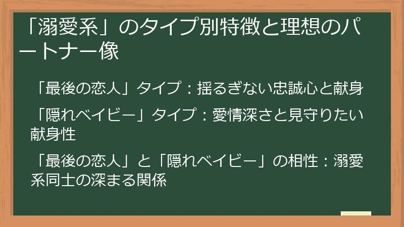 「溺愛系」のタイプ別特徴と理想のパートナー像